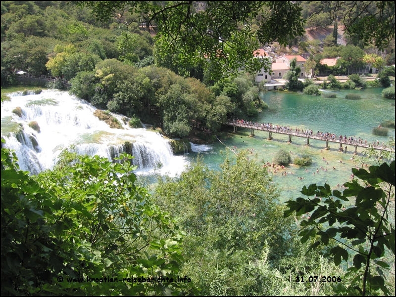 Krka Wasserflle