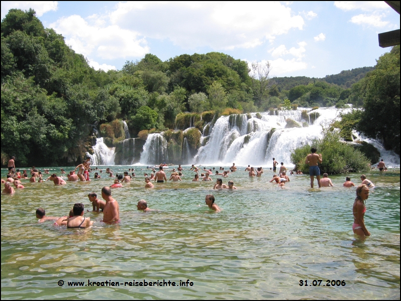 Krka Wasserflle