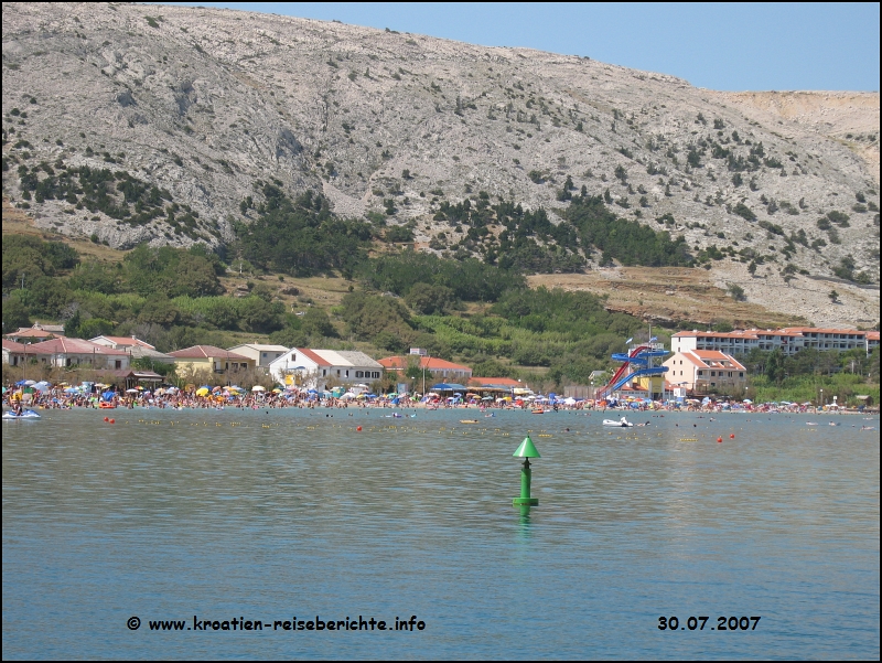 Badestrand Kroatien