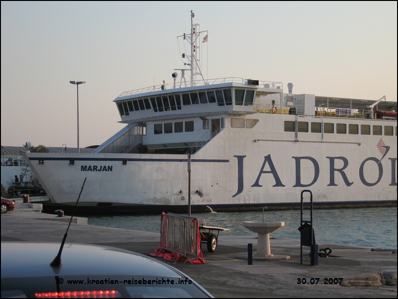 Fhrhafen Split Kroatien