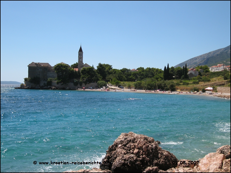 Kloster mit Strand Kroatien