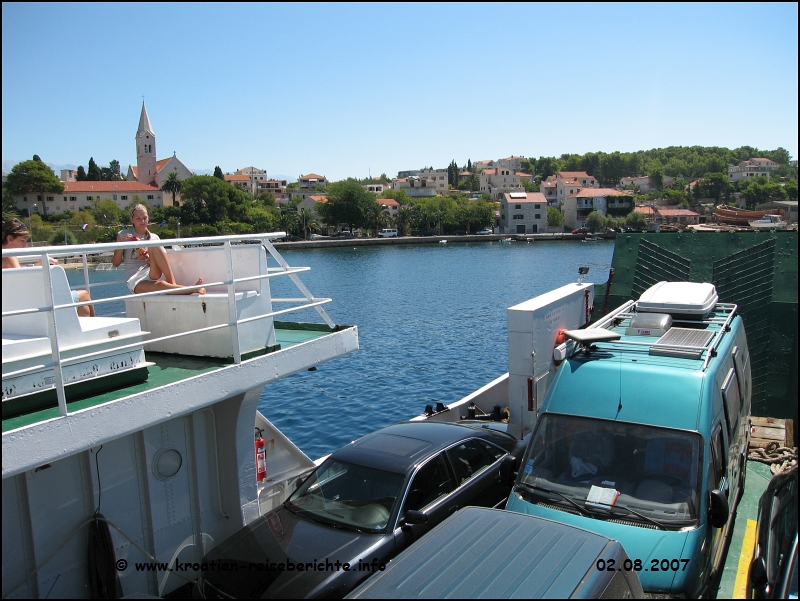 Hafen Sumartin Kroatien