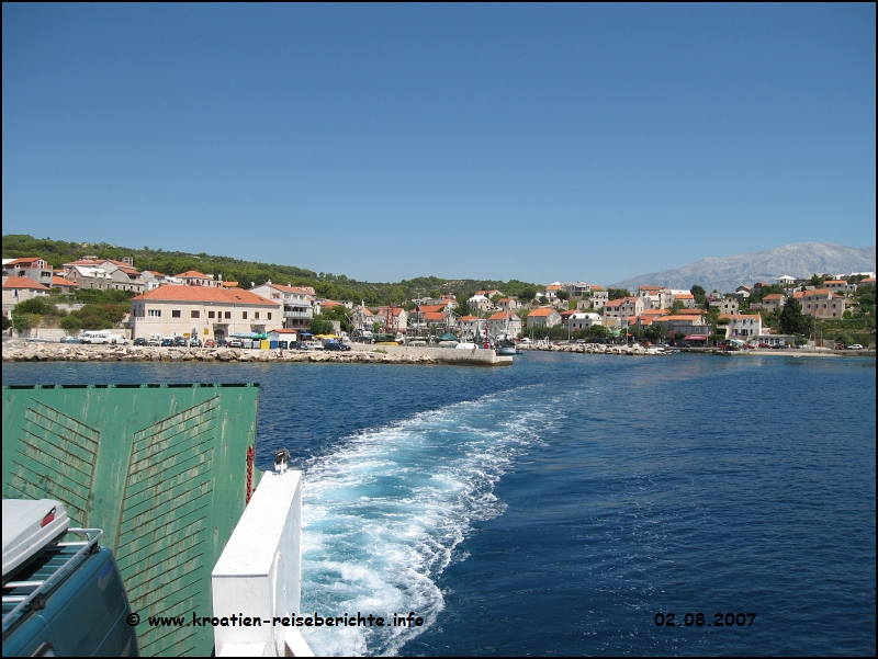 Hafen Sumartin Kroatien