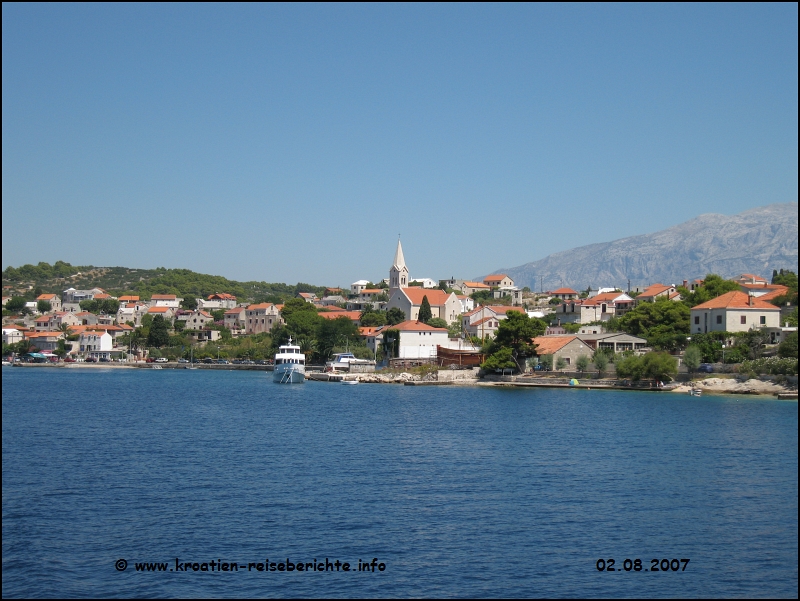 Hafen Sumartin Kroatien