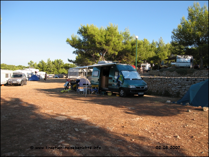 Camp Nudist Vrboska Kroatien