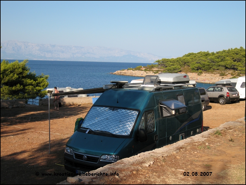 Camp Nudist Vrboska Kroatien