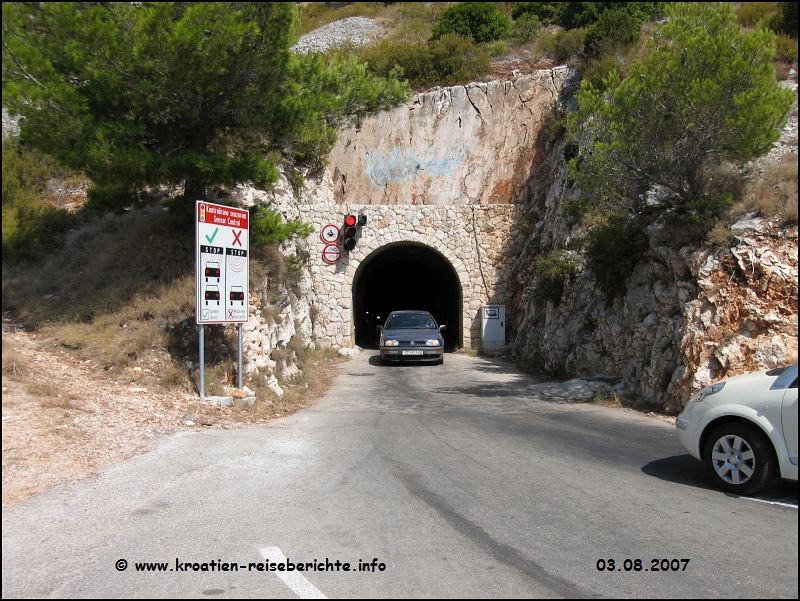 Tunnel Zavala Kroatien