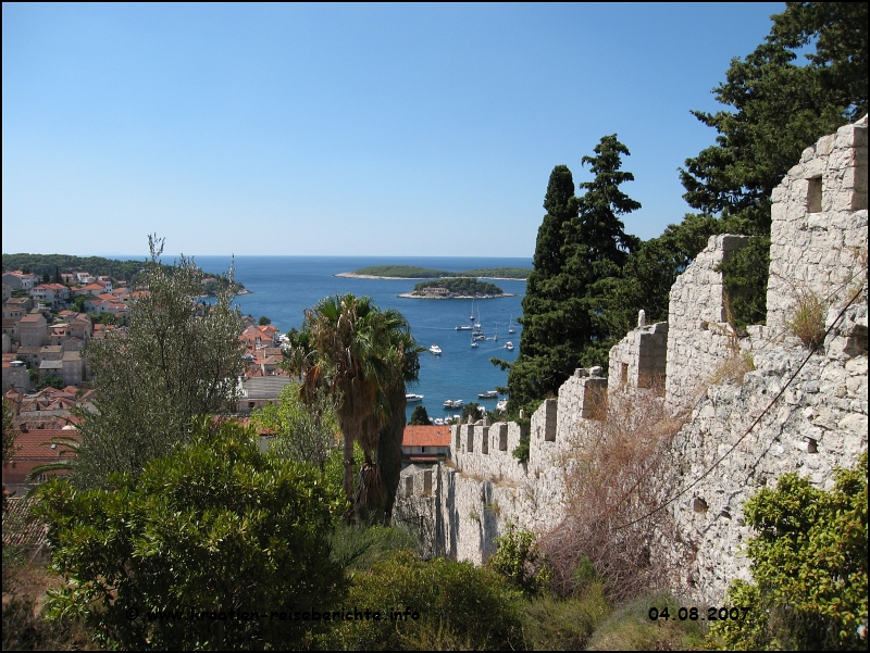 spanische Festung Hvar Kroatien