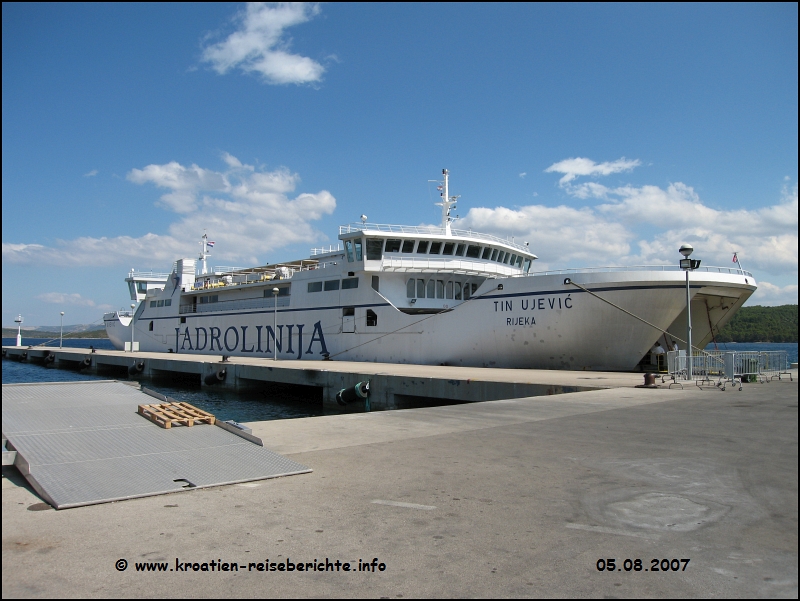 Fhre Starigrad - Split Kroatien