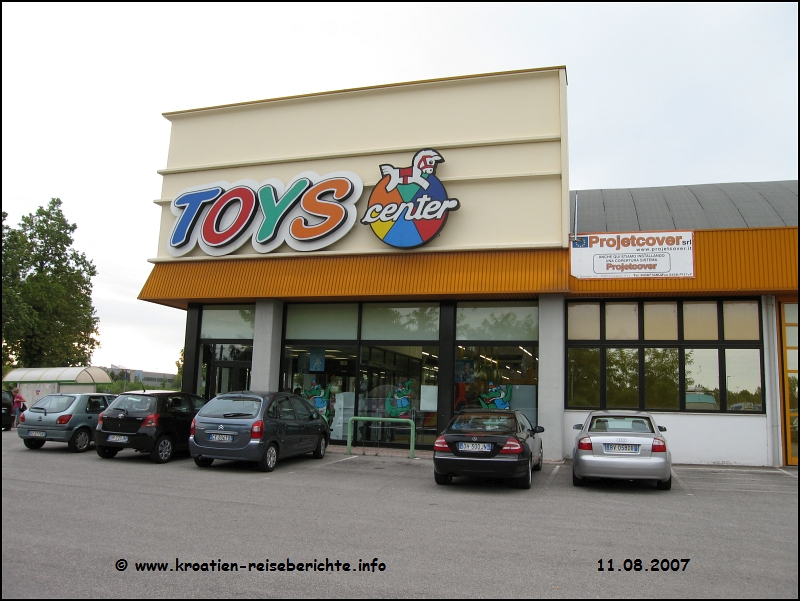 Spielzeugladen bei Treviso