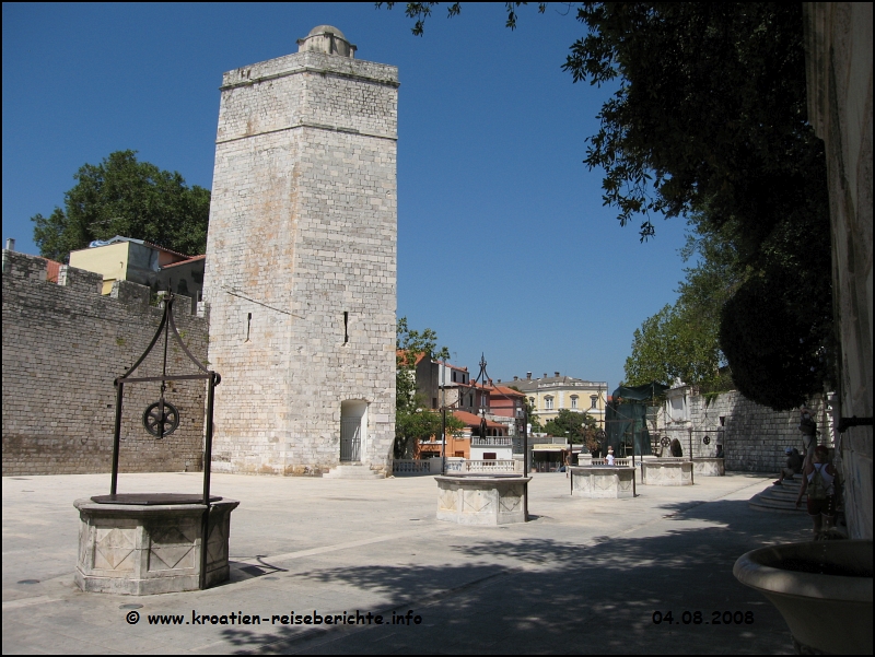 Fnf Brunnen in Zadar