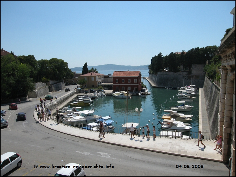 Hafen Fosa in Zadar