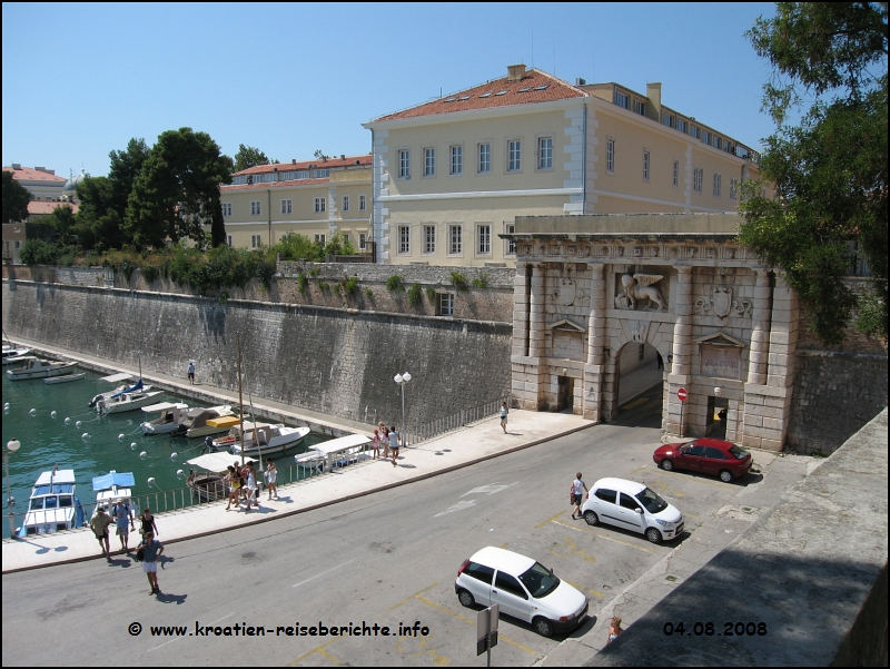 Hafen Fosa in Zadar