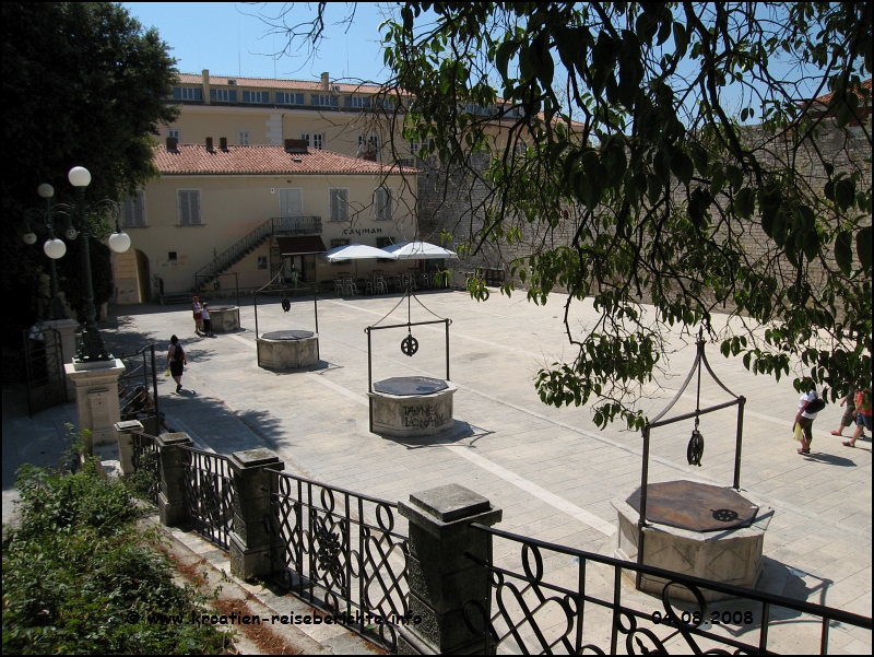 Fnf Brunnen in Zadar