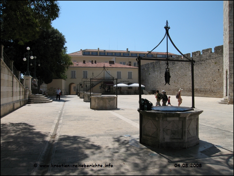 Fnf Brunnen in Zadar