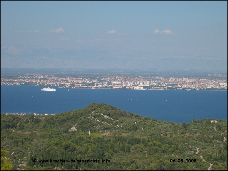 Sv. Mihovil Blick nach Zadar