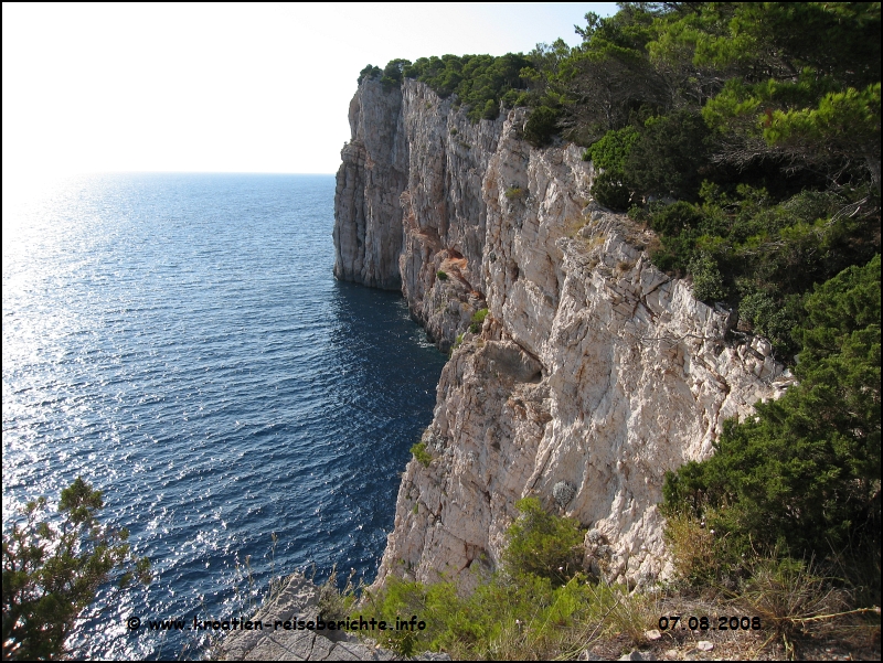 Klippen im Naturpark Telascica