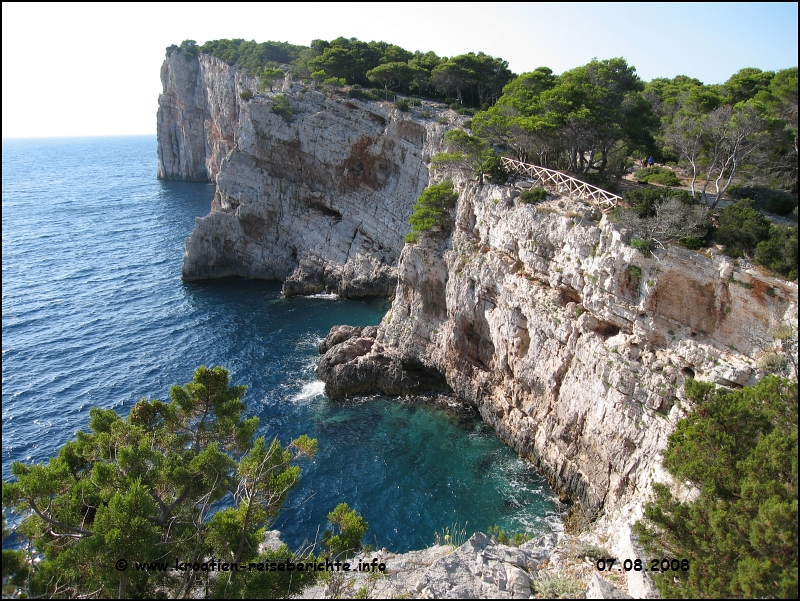 Klippen im Naturpark Telascica