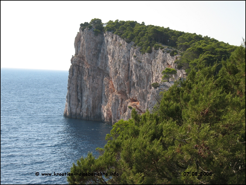 Klippen im Naturpark Telascica