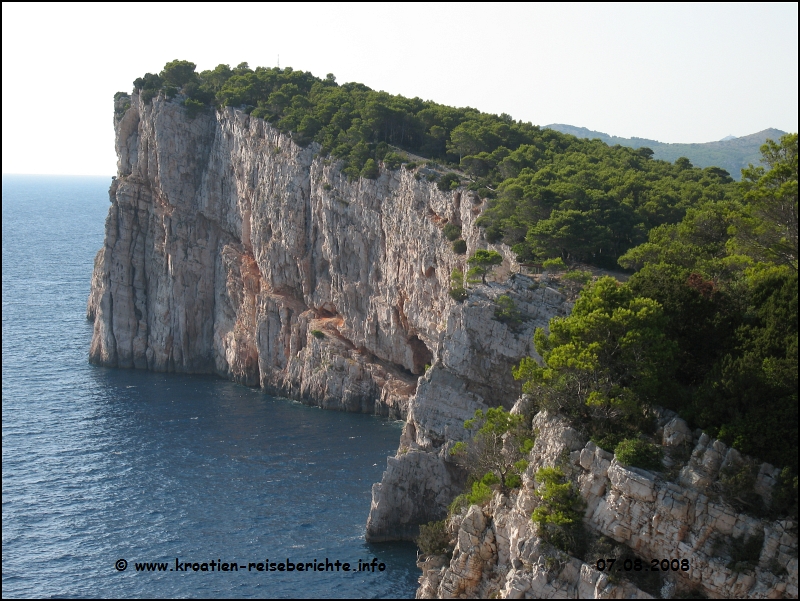 Klippen im Naturpark Telascica