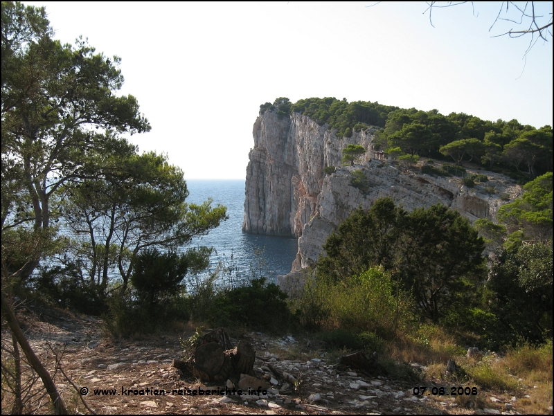 Klippen im Naturpark Telascica