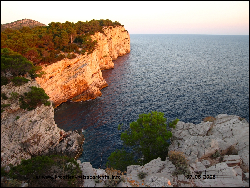 Klippen im Naturpark Telascica