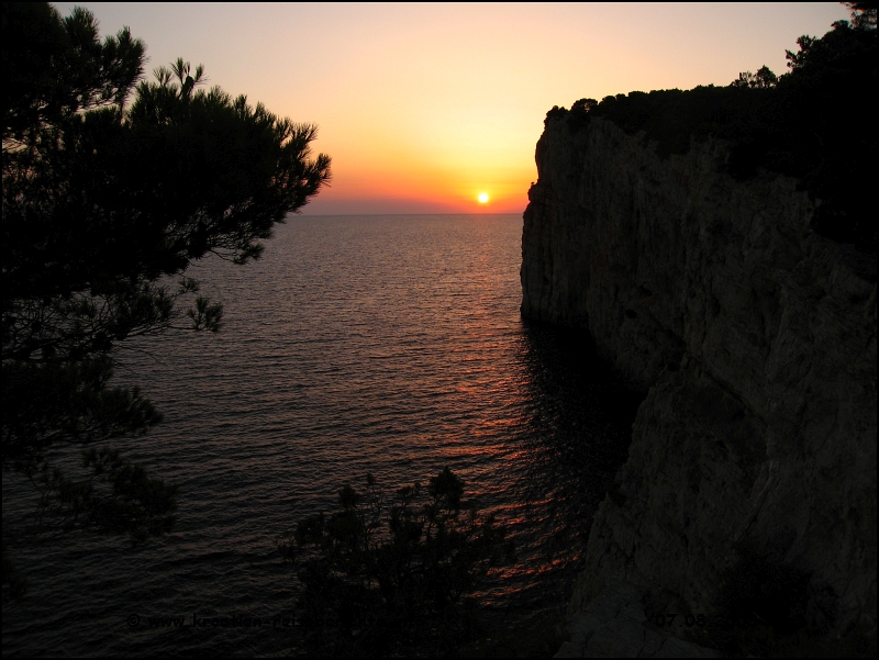 Klippen im Naturpark Telascica