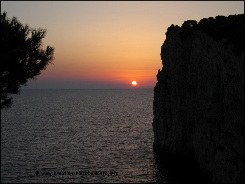 Klippen im Naturpark Telascica