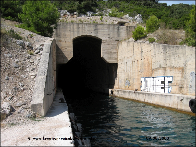 U-Boot Bunker - Bozava - Insel Dugi Otok