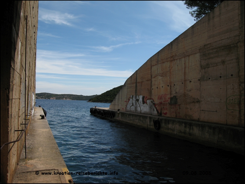 U-Boot Bunker - Bozava - Insel Dugi Otok