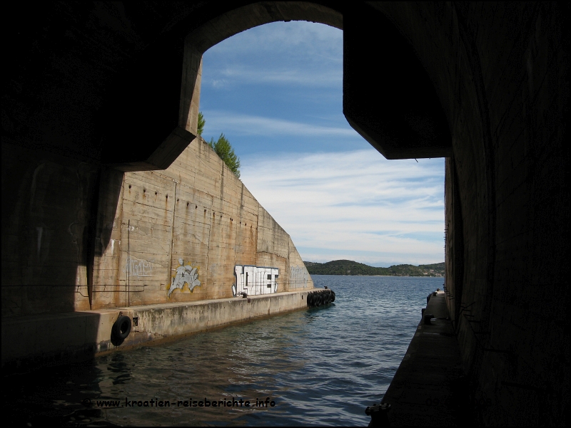 U-Boot Bunker - Bozava - Insel Dugi Otok