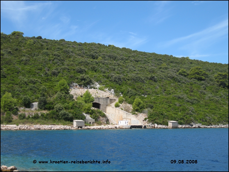 U-Boot Bunker - Bozava - Insel Dugi Otok