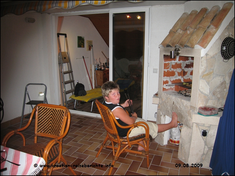 Grillen bei Manni