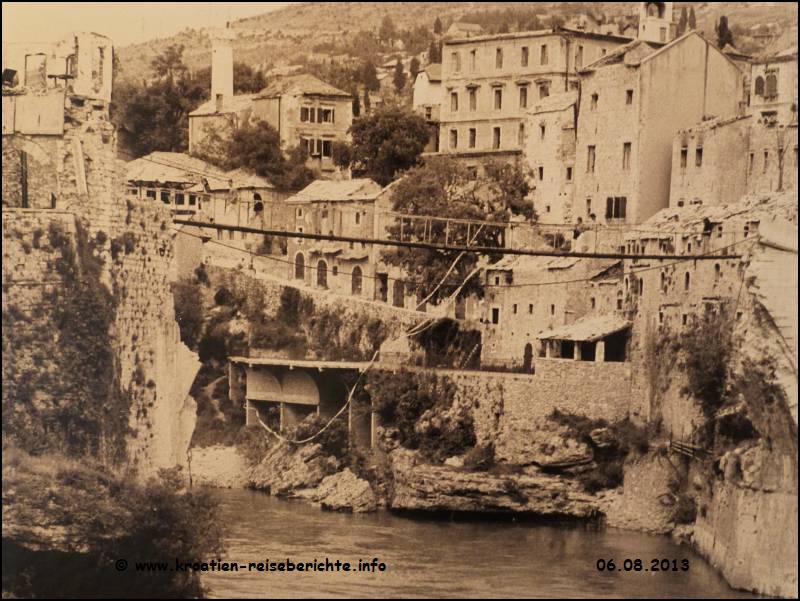 Mostar im Krieg