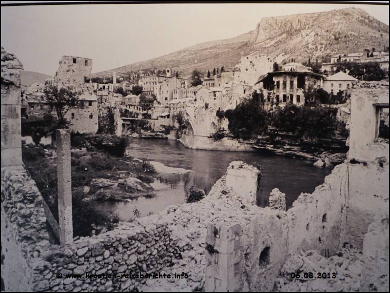 Mostar im Krieg