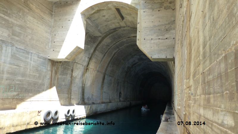 Insel Vis Kroatien Bunker