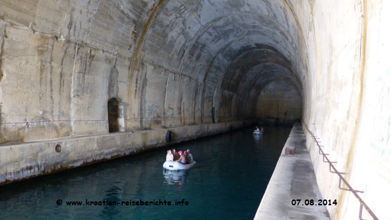 Insel Vis Kroatien Bunker