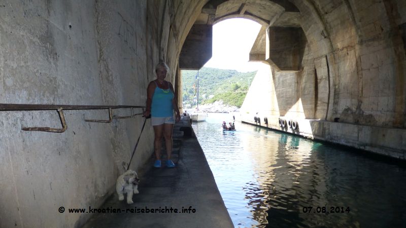 Insel Vis Kroatien Bunker