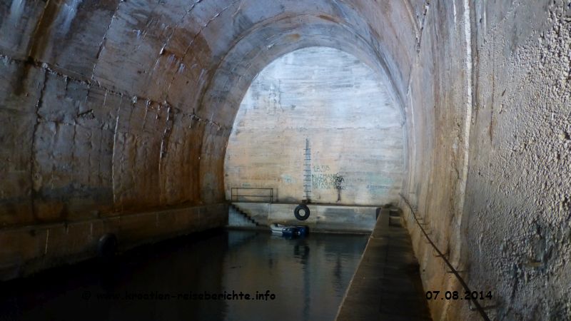 Insel Vis Kroatien Bunker