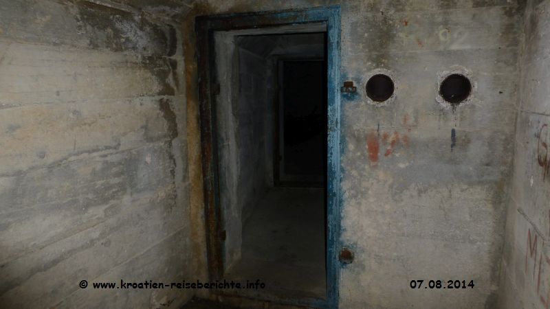 Insel Vis Kroatien Bunker