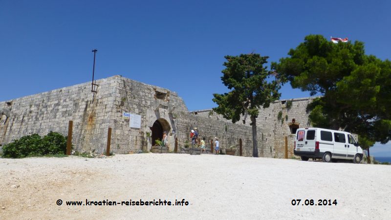 Fort George Insel Vis Kroatien