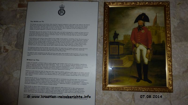 Fort George Insel Vis Kroatien