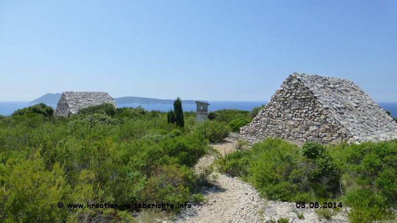 Raketenbasis Komiza Insel Vis Kroatien