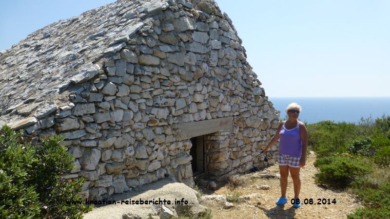 Raketenbasis Komiza Insel Vis Kroatien