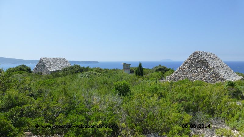 Raketenbasis Komiza Insel Vis Kroatien