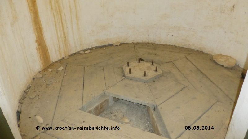 Raketnbasis Insel Vis Kroatien