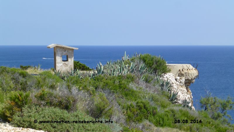 Raketnbasis Insel Vis Kroatien
