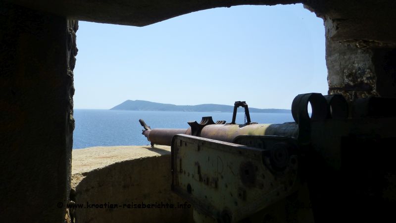 Raketnbasis Insel Vis Kroatien
