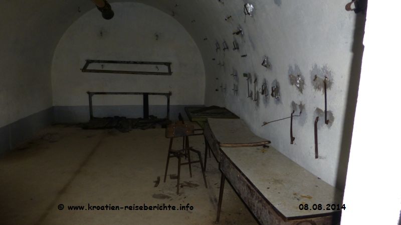 Geschtze Insel Vis Kroatien