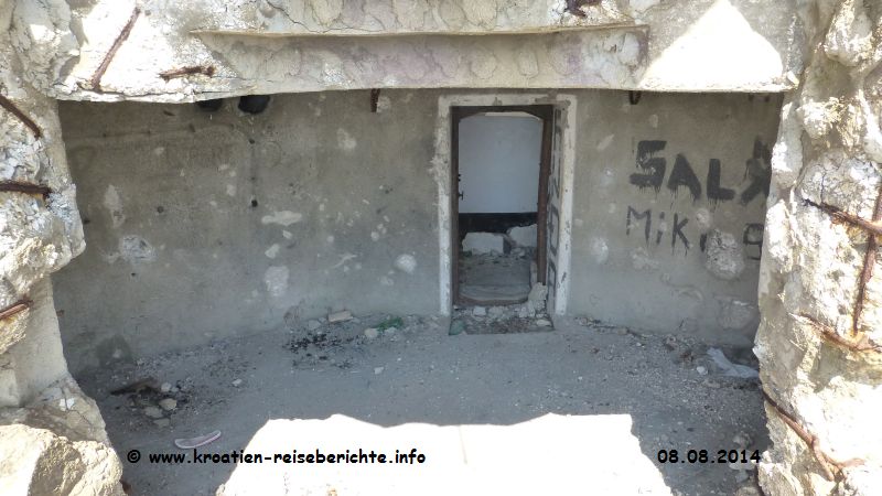 Geschtze Insel Vis Kroatien